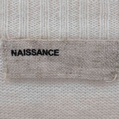 ネサンス NAISSANCE COTTON CASHMER KNIT メンズ JPN:L