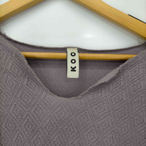 コーイ KOOI 22AW コットン ジャガードカットソー メンズ JPN:2