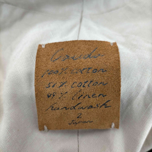 cauda ヘリンボーン セーラーハット メンズ