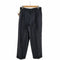コムデギャルソンオムドゥ COMME des GARCONS HOMME DEUX AD1991 シャドーストライプウールギャバ 2タックセンタープレスワイドスラックス メンズ JPN:L