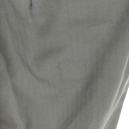 コムデギャルソンオムドゥ COMME des GARCONS HOMME DEUX AD1991 シャドーストライプウールギャバ 2タックセンタープレスワイドスラックス メンズ JPN:L