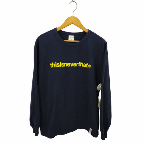 ディスイズネバーザット thisisneverthat クルーネックプリント ロングスリーブTシャツ メンズ import:S