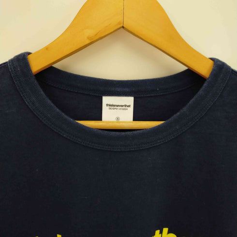 ディスイズネバーザット thisisneverthat クルーネックプリント ロングスリーブTシャツ メンズ import:S