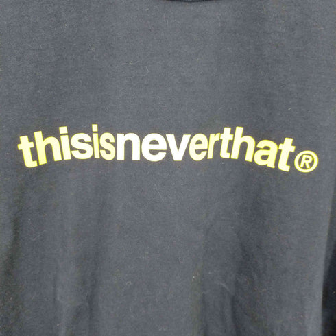 ディスイズネバーザット thisisneverthat クルーネックプリント ロングスリーブTシャツ メンズ import:S