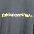 ディスイズネバーザット thisisneverthat クルーネックプリント ロングスリーブTシャツ メンズ import:S