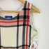 ブルーレーベルクレストブリッジ BLUE LABEL CRESTBRIDGE チェック ノースリーブワンピース レディース 36