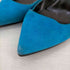 ピエールアルディ PIERRE HARDY SUEDE KID レザー切替バイカラーフラットパンプス レディース 37 1/2