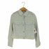 ザラ ZARA チェックツイードジャケット レディース import:S