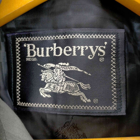 バーバリーズ BURBERRYS コットンナイロン ステンカラーコート メンズ 92-170-5