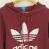 アディダス adidas KNIT TREFOIL HOODIE ニット トレフォイル フーディー プルオーバーパーカー メンズ import:M