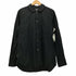 ブラックコムデギャルソン BLACK COMME des GARCONS 2020AW 丸襟 長袖シャツ コットン ラウンドカラーシャツ レディース JPN:L