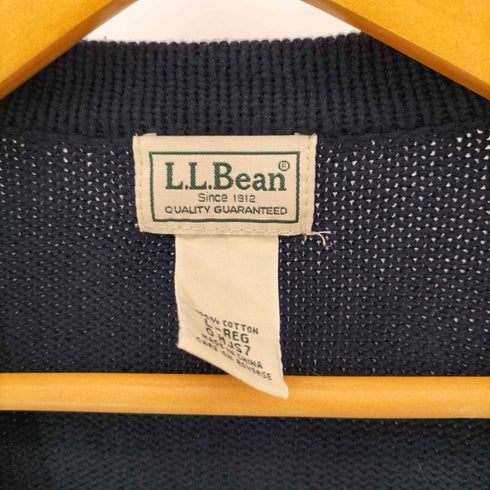 エルエルビーン L.L.Bean 90S コットン ニット カーディガン メンズ L-REG