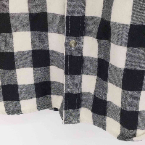 コロンビア Columbia GRT フラップポケット ウールチェックフランネルシャツ メンズ import:L
