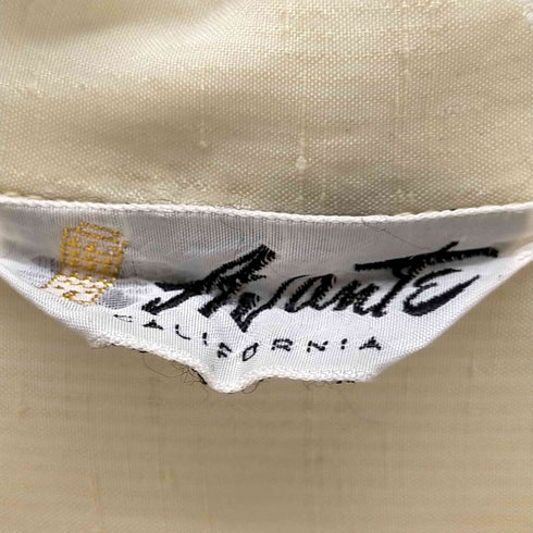 AVANTE L/S 開襟シャツ カスリ柄 ボックスシルエット メンズ JPN:M