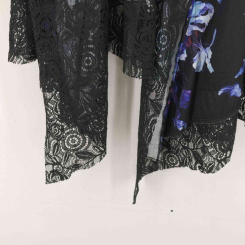 - CIVARIZE レースバラ柄カーディガン メンズ 44