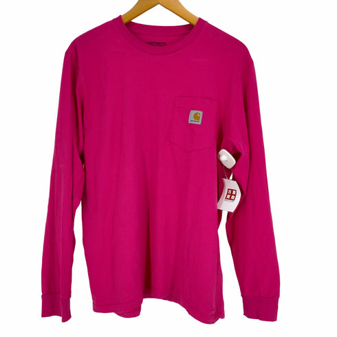 カーハート Carhartt フロントポケットロゴ L/S TEE メンズ JPN:M