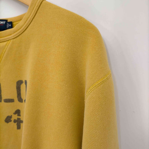 ポロスポーツラルフローレン POLO SPORT RALPH LAUREN 2段ステンシルプリントVガゼットクルーネックスウェット メンズ import:M