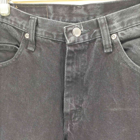 ラングラー Wrangler 00S メキシコ製 97601CB black denim pants 後染めブラックデニムパンツ サルファブラック メンズ 32×34
