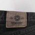 ラングラー Wrangler 00S メキシコ製 97601CB black denim pants 後染めブラックデニムパンツ サルファブラック メンズ 32×34