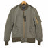 ウェアラバウツ WHEREABOUTS W-72012 MA-1 フライトジャケット メンズ JPN:48