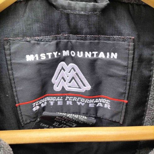 misty mountain 裏地フリース ウインドブレーカー ジャケット ウォータープルーフ メンズ XL