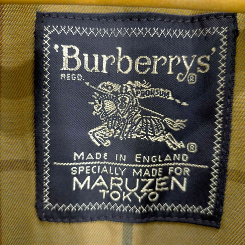 バーバリーズ BURBERRYS MADE IN ENGLAND 裏地チェックステンカラーコート レディース