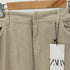 ザラ ZARA リネン ブレンド ストレート レッグ パンツ レディース JPN:M