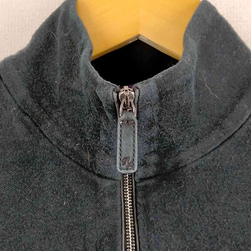 ラルフローレンパープルレーベル RALPH LAUREN PURPLE LABEL シルク55% ポニー刺しゅうハーフジップカットソー メンズ JPN:S