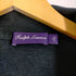 ラルフローレンパープルレーベル RALPH LAUREN PURPLE LABEL シルク55% ポニー刺しゅうハーフジップカットソー メンズ JPN:S