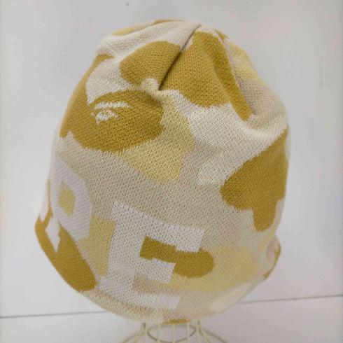 アベイシングエイプ A BATHING APE COLOR CAMO KNIT CAP メンズ ONE SIZE