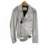 ザラマン ZARA MAN メタリックレザーダブルライダースジャケット メンズ JPN:L