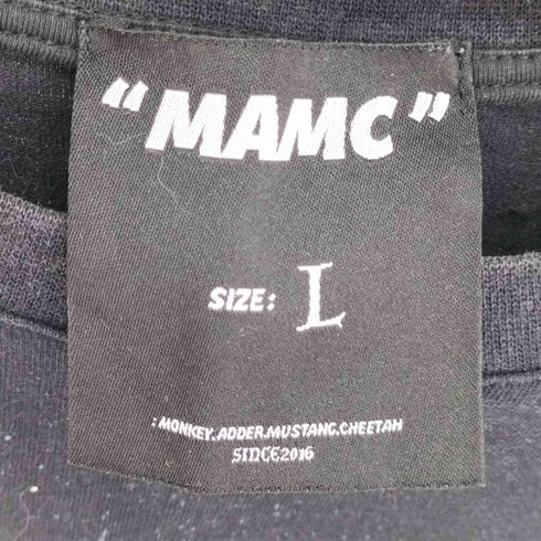 エムエーエムシー MAMC フロントロゴ 両面プリント S/Sカットソー メンズ JPN:L