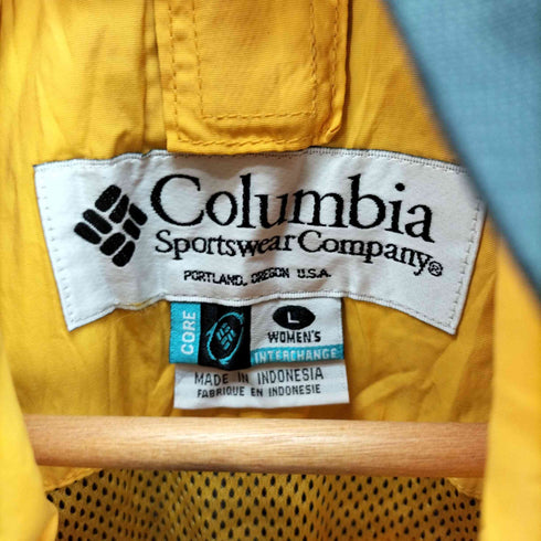 コロンビアスポーツウェア Columbia Sportswear 90s CORE INTERCHANGE フルジップ マウンテンパーカ ナイロン ジャケット レディース import:L