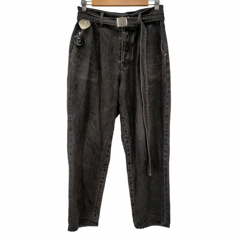 ダブレット doublet 17SS SILK DENIM WIDE TROUSER メンズ JPN:M