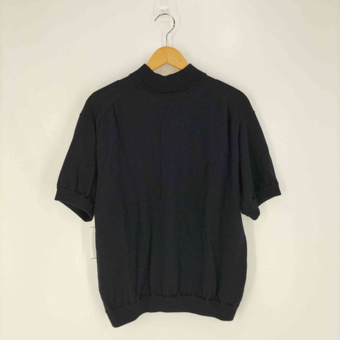 エイチビューティーアンドユースユナイテッドアローズ H BEAUTY & YOUTH UNITED ARROWS MOCK NECK SHORT SLEEVE KNIT モックネックニット メンズ JPN:S