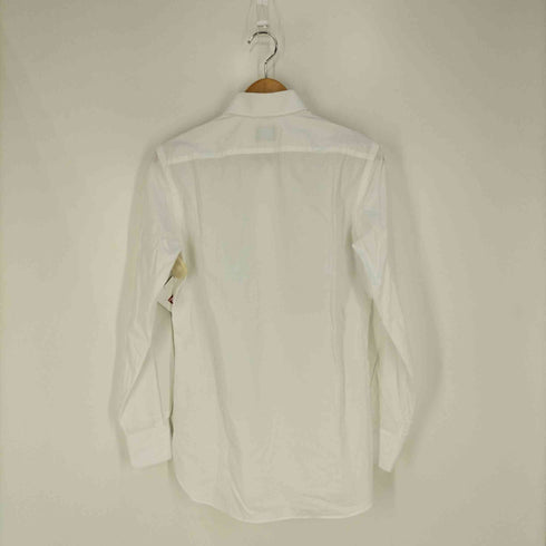 ユナイテッドアローズ UNITED ARROWS UDET ホワイト ブロード ラウンド ピンホール シャツ メンズ 37