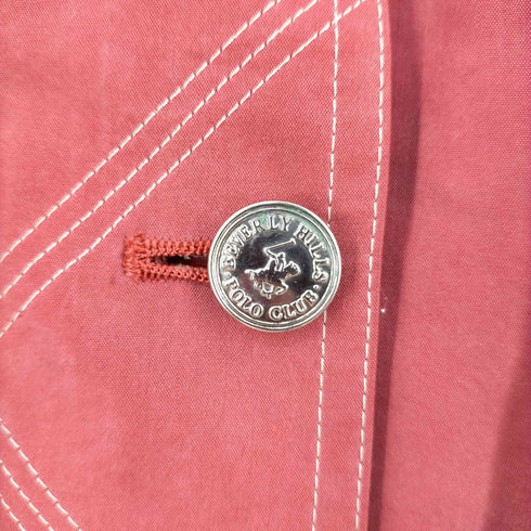 ビバリーヒルズポロクラブ BEVERLY HILLS POLO CLUB ロゴ刺繍 ブルゾンジャケット レディース JPN:S