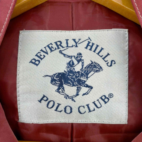 ビバリーヒルズポロクラブ BEVERLY HILLS POLO CLUB ロゴ刺繍 ブルゾンジャケット レディース JPN:S