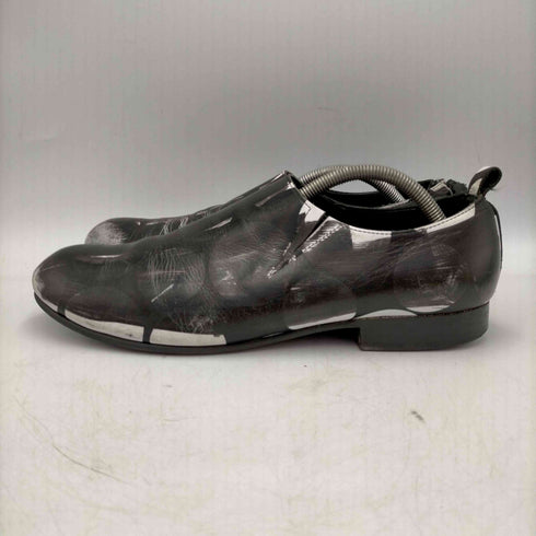 コムデギャルソンオムプリュス COMME des GARCONS HOMME PLUS 水玉 ドット レザー スリッポン シューズ メンズ JPN:27