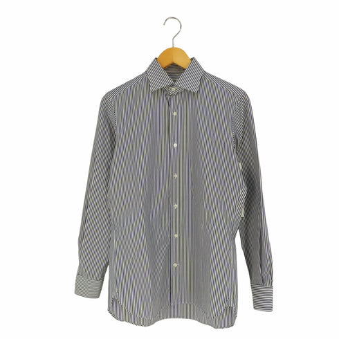ユナイテッドアローズ UNITED ARROWS ワイドカラー ブロード ストライプ シャツ メンズ 37