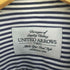 ユナイテッドアローズ UNITED ARROWS ワイドカラー ブロード ストライプ シャツ メンズ 37