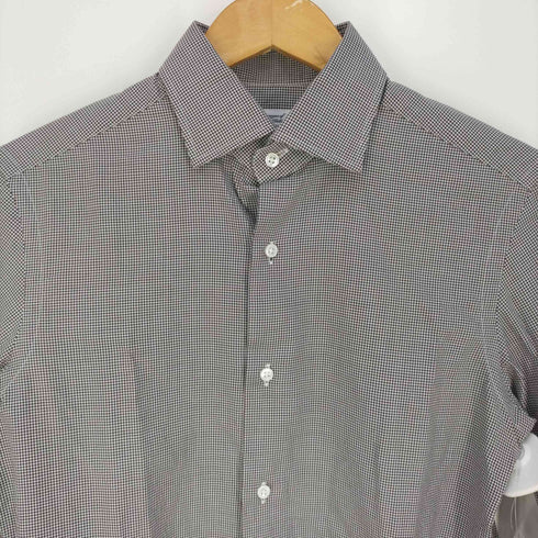 ユナイテッドアローズ UNITED ARROWS ワイドカラー ブロード チェック シャツ メンズ 37