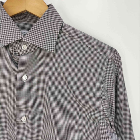 ユナイテッドアローズ UNITED ARROWS ワイドカラー ブロード チェック シャツ メンズ 37
