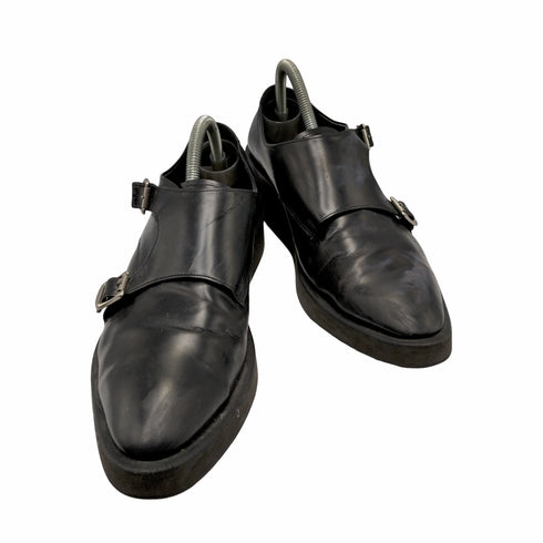 ラッドミュージシャン LAD MUSICIAN 18AW LEATHER DOUBLE MONK STRAP SHOES キップレザーダブルモンクストラップシューズ メンズ JPN:42