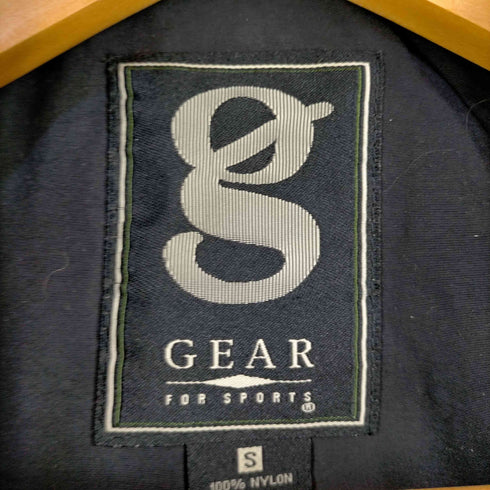 ギア GEAR ネックロゴ ナイロンジャケット メンズ import:S