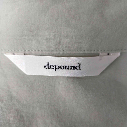 depound 長袖刺繍シャツ レディース
