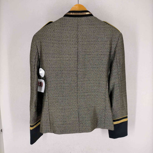ザラマン ZARA MAN ラメ糸 金釦 スネークチェーンデザインジャケット メンズ