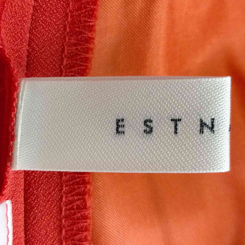 エストネーション ESTNATION バックサテンギャザーパンツ レディース JPN:36