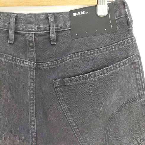 ダン DAN ウォッシュド ブラックデニムパンツ メンズ JPN:M
