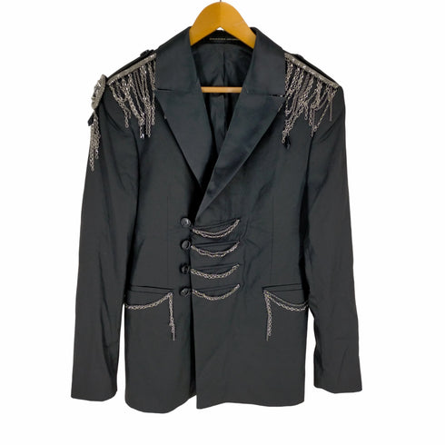 ザラ ZARA チェーン装飾4Bジャケット メンズ JPN:48